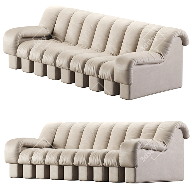 Modular Sofa Ds-600, 2013 Version 3D model image 3