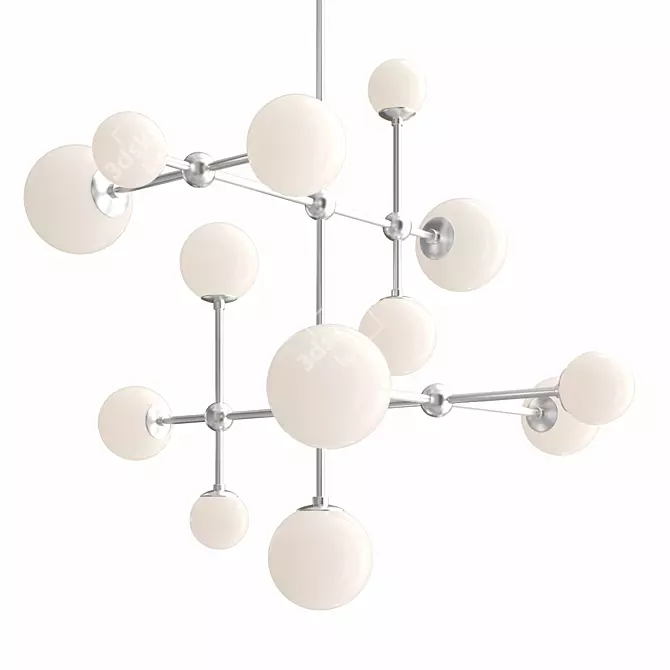 Elegance Illuminated: Sabon Pendant Light 3D model image 2