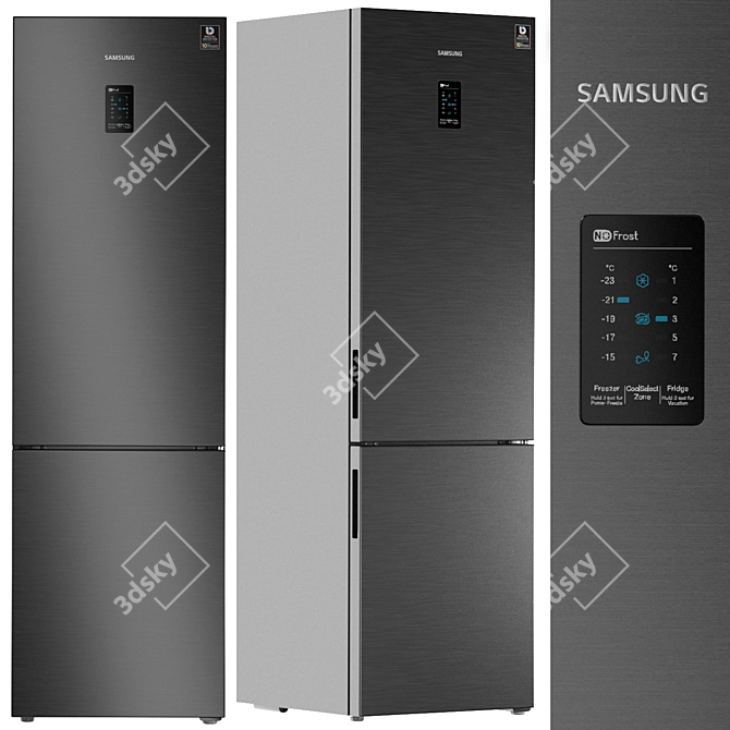 Samsung 7-Piece Kitchen Appliance Set 3D model image 2