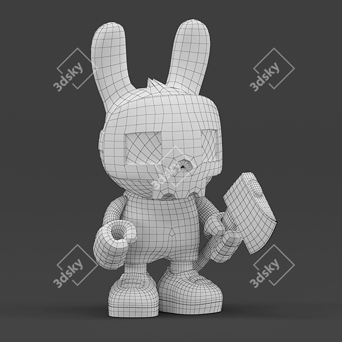 Funisher UberGuggi Action Figure 3D model image 5