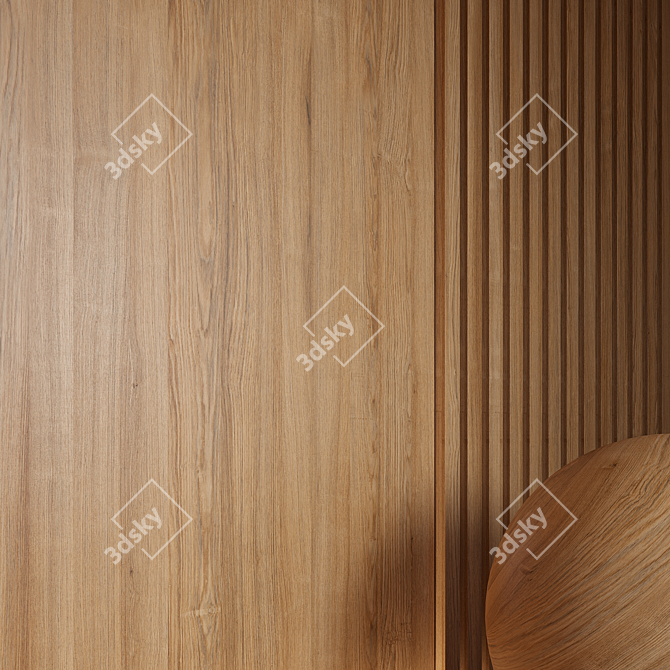 Seamless Wood Texture Pack 3D model image 2