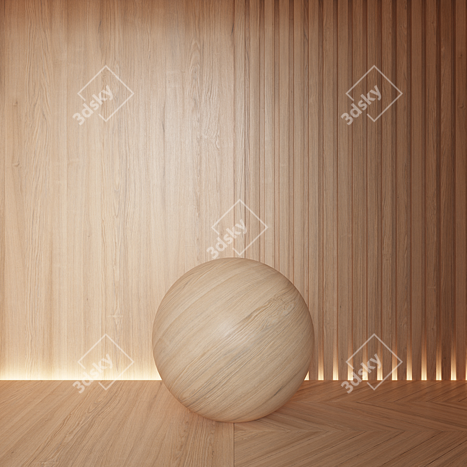 Seamless Wood Texture Pack 3D model image 13