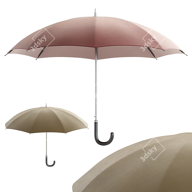 2013 Sun Umbrella Model 3D 3D model image 4