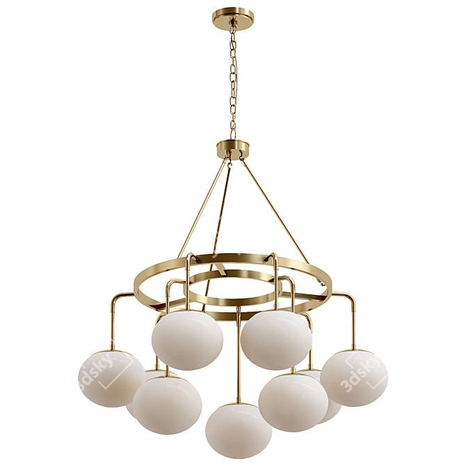 Elegant Chelsea Chandelier V-Ray 3.x 3D model image 1