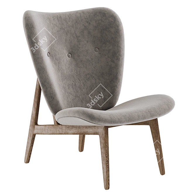 Modern Designer Elephant Chair Furnishing 3D model image 1