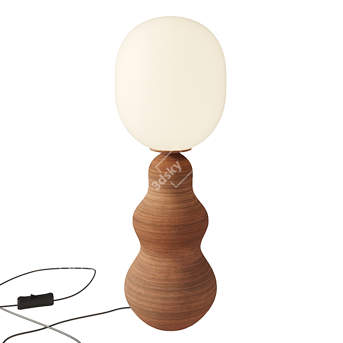 Terracotta Table Light by MADE 3D model image 3