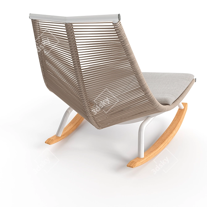 Outdoor Armchair Roda Laze 3D model image 3