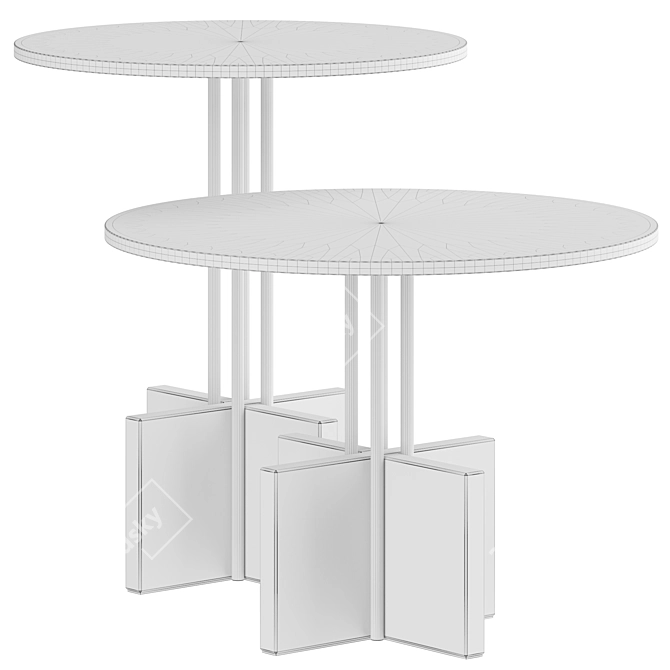 Hanne Willmann Gravity Side Table 3D model image 2