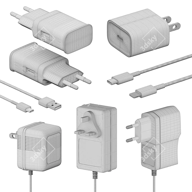 Ultimate Power Plug Model Kit 3D model image 2