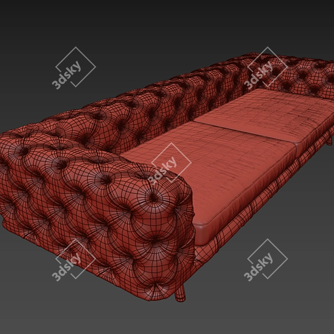 Modern Comfort Salotti Sofa 3D model image 2