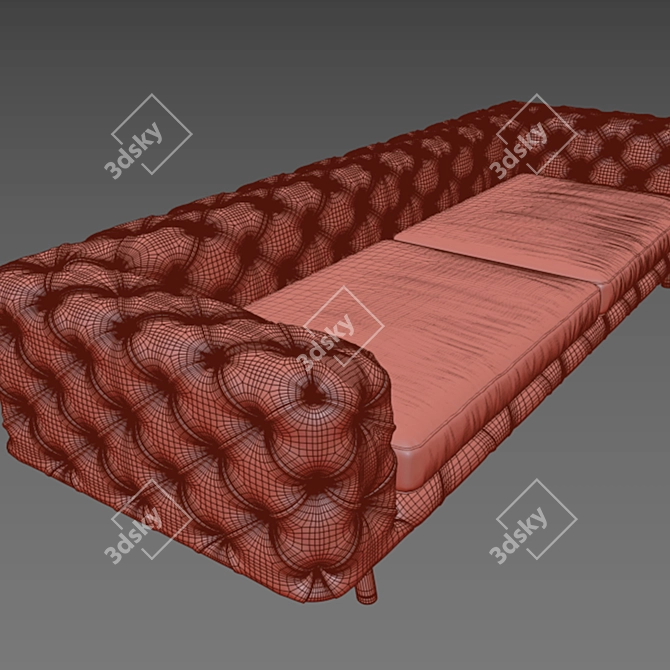 Modern Comfort Salotti Sofa 3D model image 3