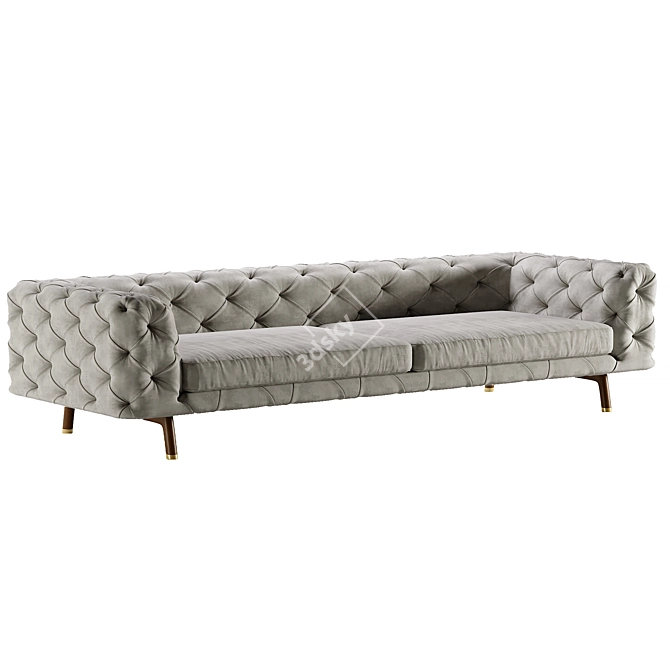 Modern Comfort Salotti Sofa 3D model image 4