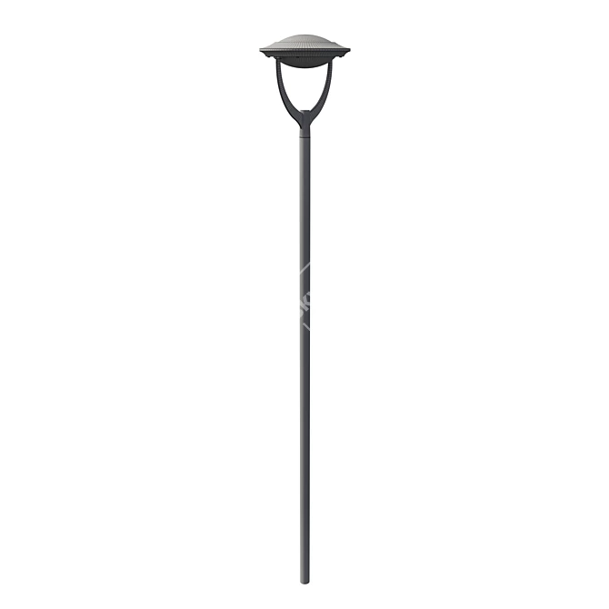 Saros Outdoor LED Street Light 3D model image 4