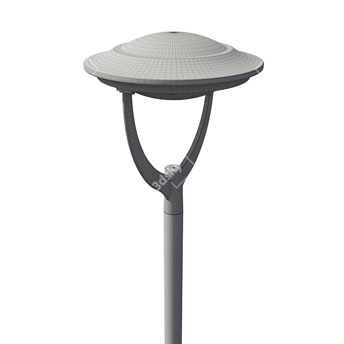 Saros Outdoor LED Street Light 3D model image 6