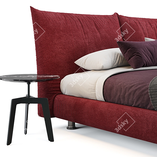 Edra Stand by Me Bed 3D model image 3