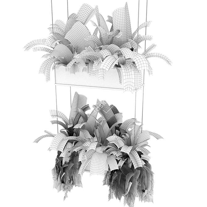 Fern Leaf Hanging 3D Model 3D model image 5