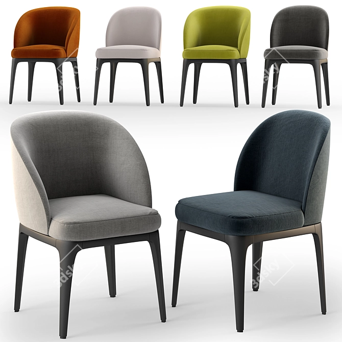 Marelli PARIS Chair Model 3D model image 1