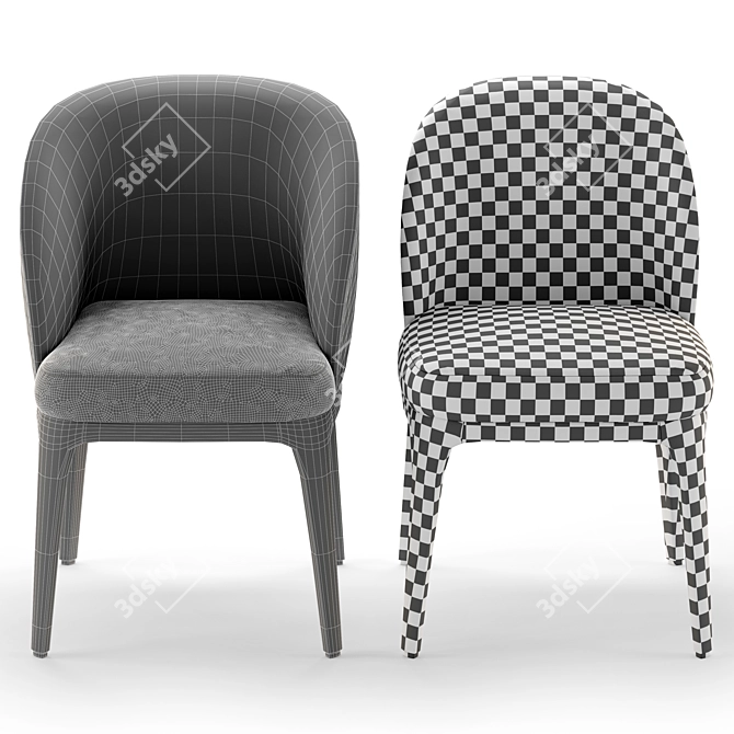 Marelli PARIS Chair Model 3D model image 6