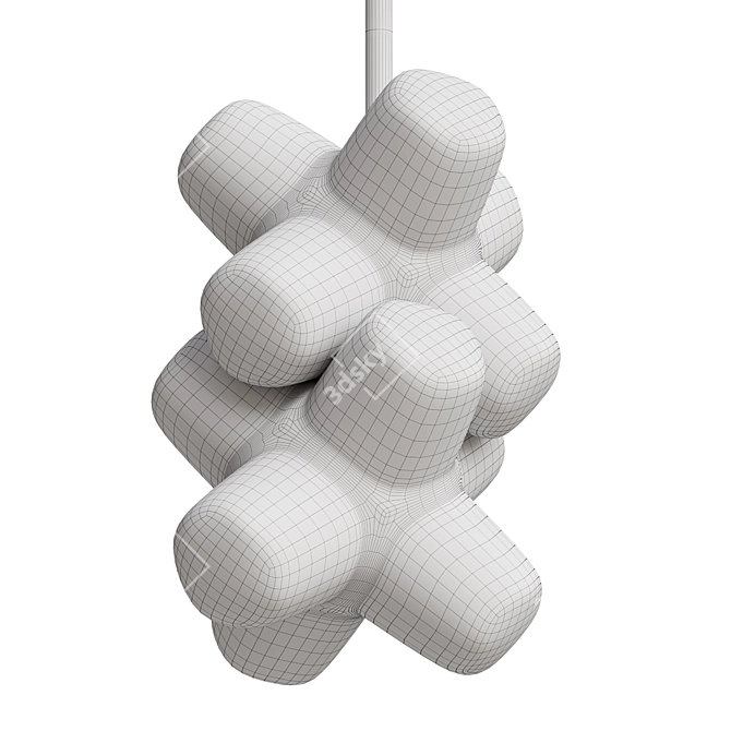 Modern Mario Design Lamp 2015 3D model image 2