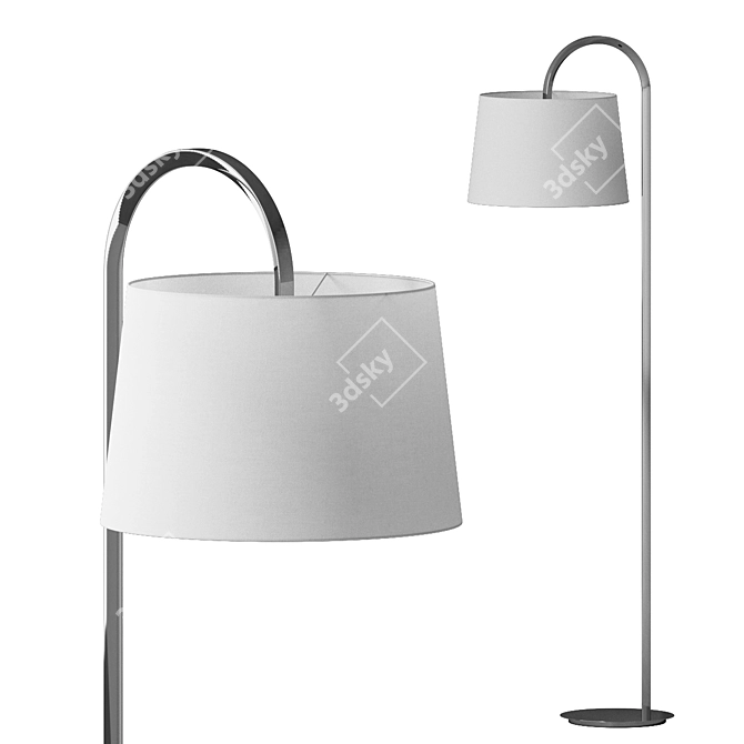 Urban Floor Lamp 5393 3D model image 3