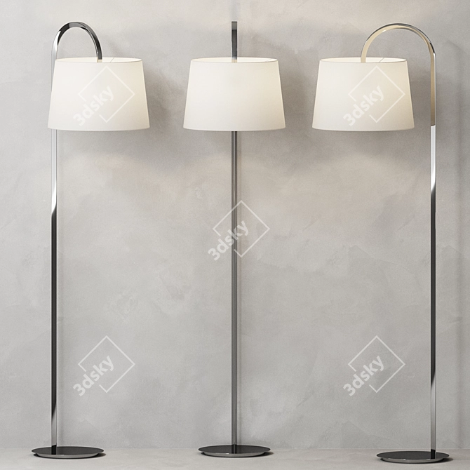 Urban Floor Lamp 5393 3D model image 5