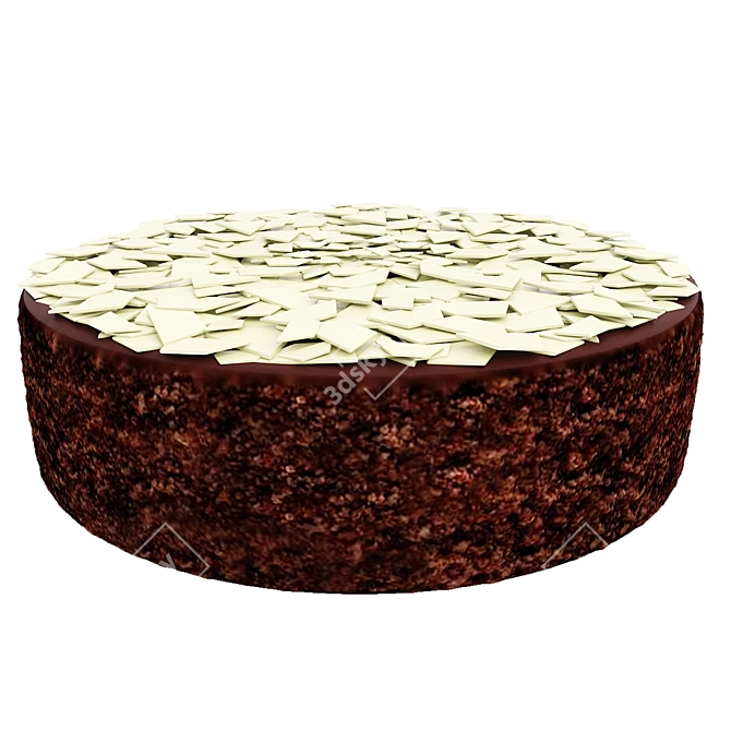 Decadent Chocolate Cake Collection 3D model image 5