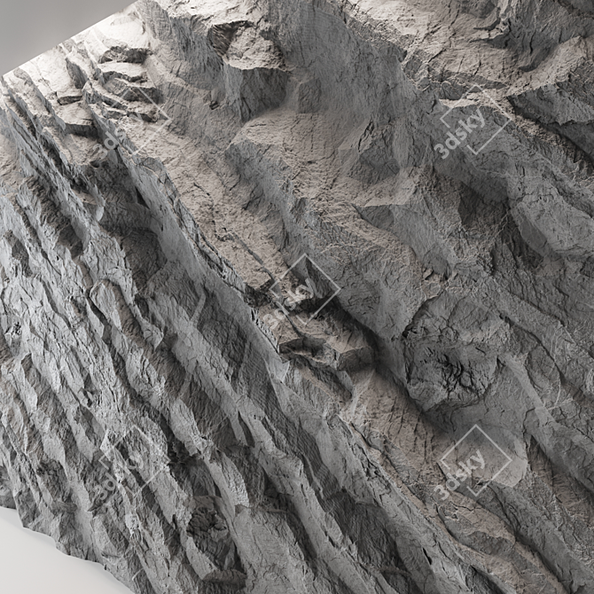 Stone PBR Material Scene Setup 3D model image 3