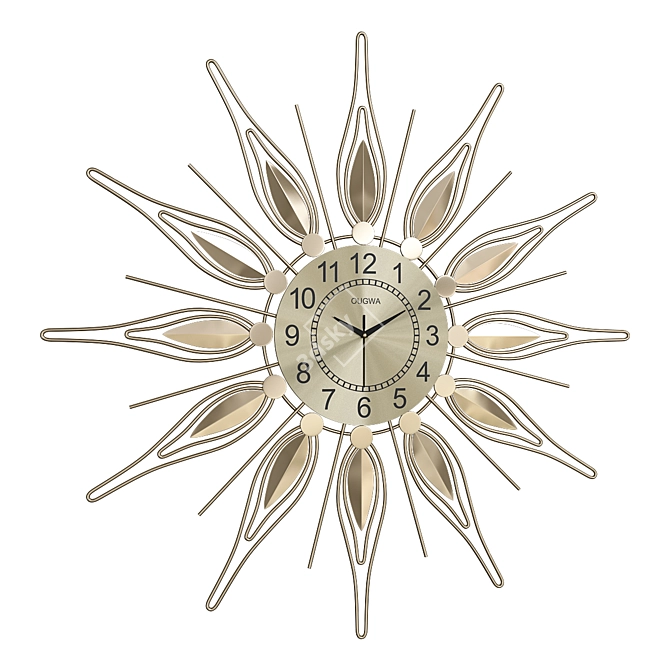 Modern Wall Clock Decor IMPERIUMLOFT-KKK00381 3D model image 1