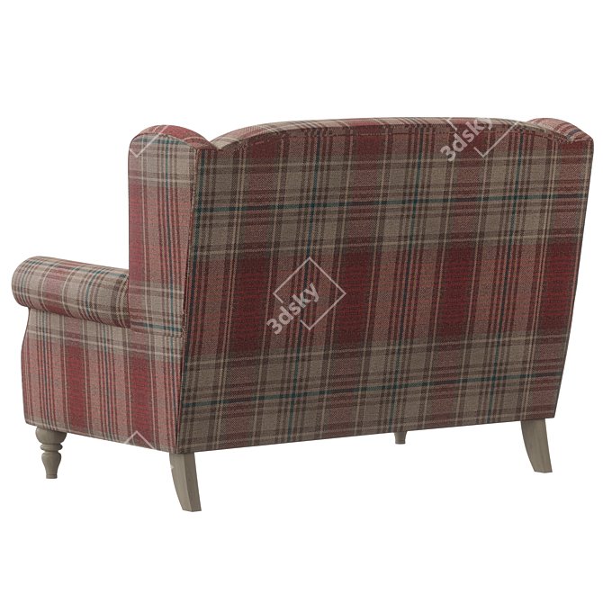 Modern Next Sherlock Small Sofa 3D model image 6