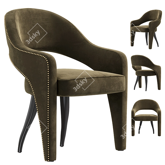 Modern Armchair by Brabbu, 2015 3D model image 1