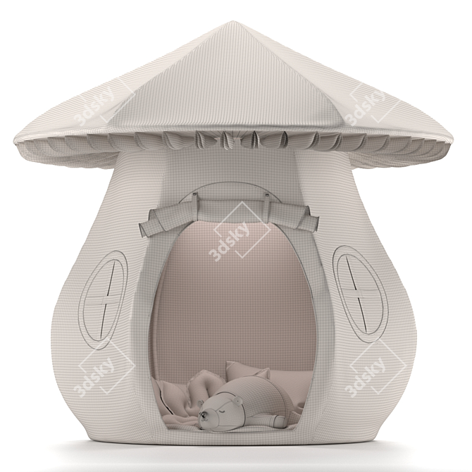 Magical Mushroom Play Tent 3D model image 5