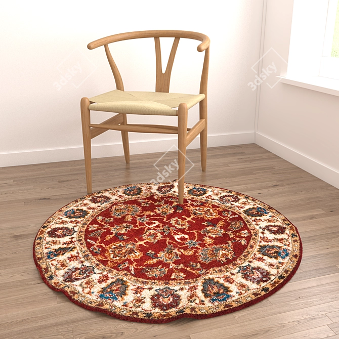 Variety Rug Collection Set 3D model image 2