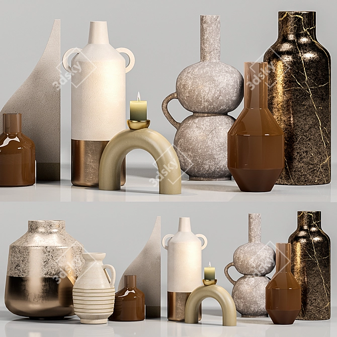 Designer Decor Set - 3D Models 3D model image 2