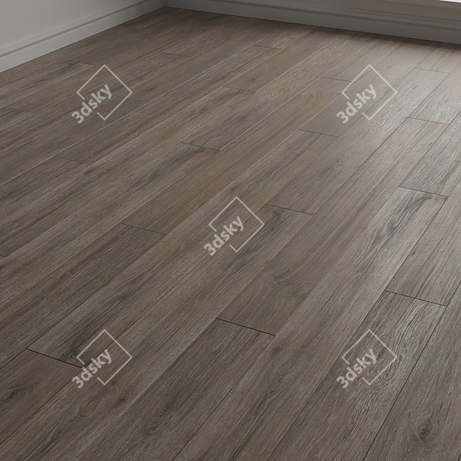 Parquet Flooring Material Bundle 3D model image 2