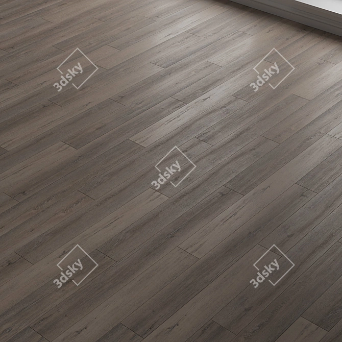 Laminate Parquet Wood Flooring Kit 3D model image 1