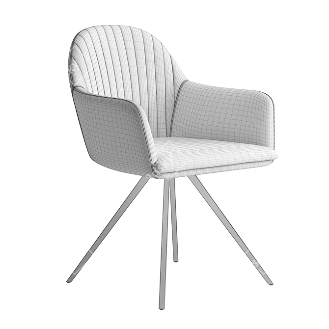 Modern Dylan Task Chair: Corona 3D model image 5