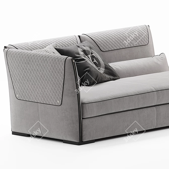 Modern Italian Modular Sofa Clivio 3D model image 2