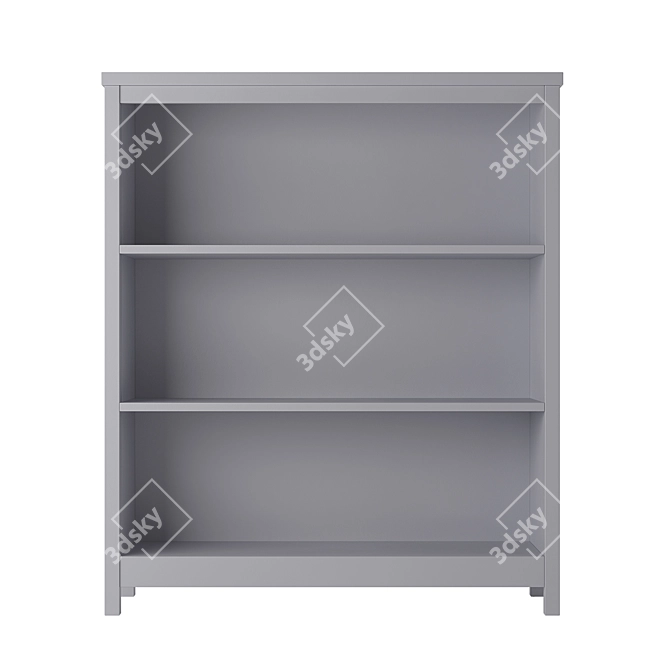 Wood by Ellipse: Gray Shelf 3D model image 2