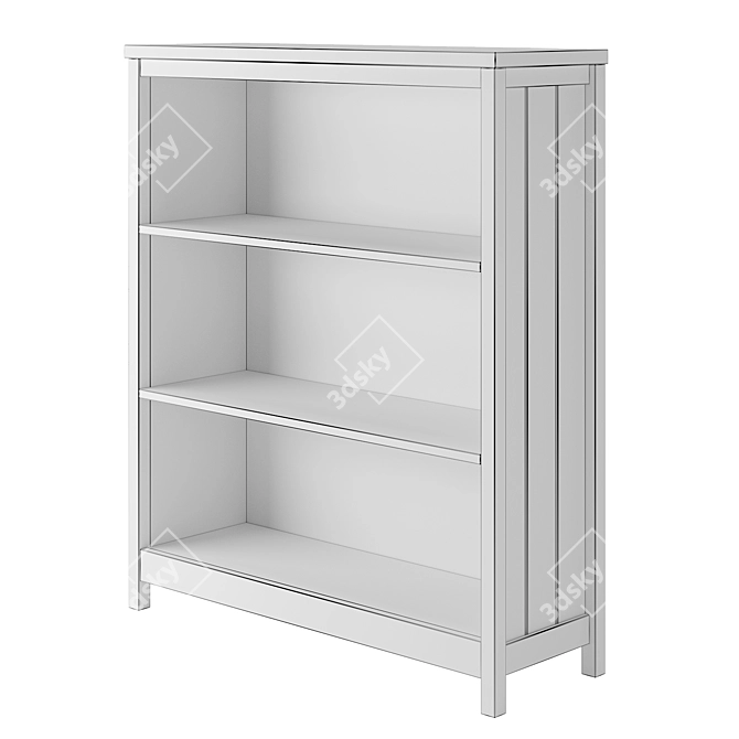 Wood by Ellipse: Gray Shelf 3D model image 3