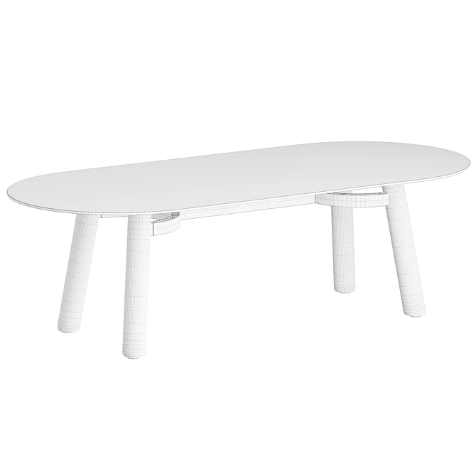 Modern Elegance: ARCO Table 3D model image 3