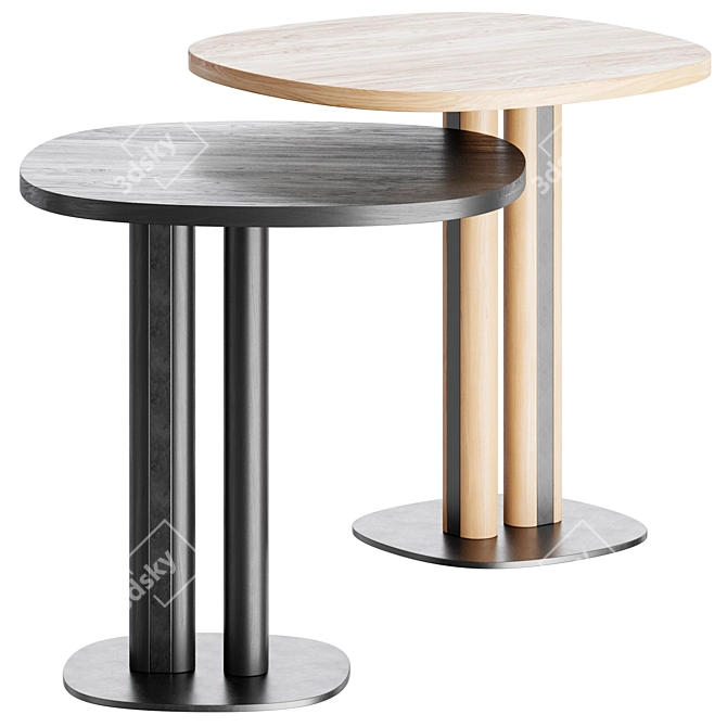 Manhattan Coffee Table Enjoy Collection 3D model image 1