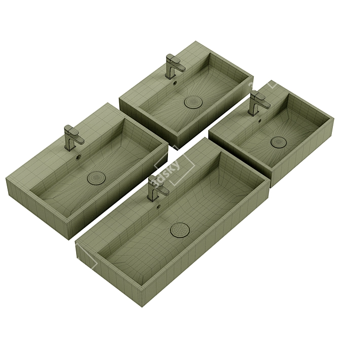 Ideal Standard Strada Washbasin Set 3D model image 2