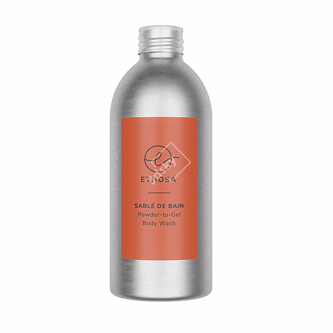 Reusable Aluminum Water Bottle 3D model image 1