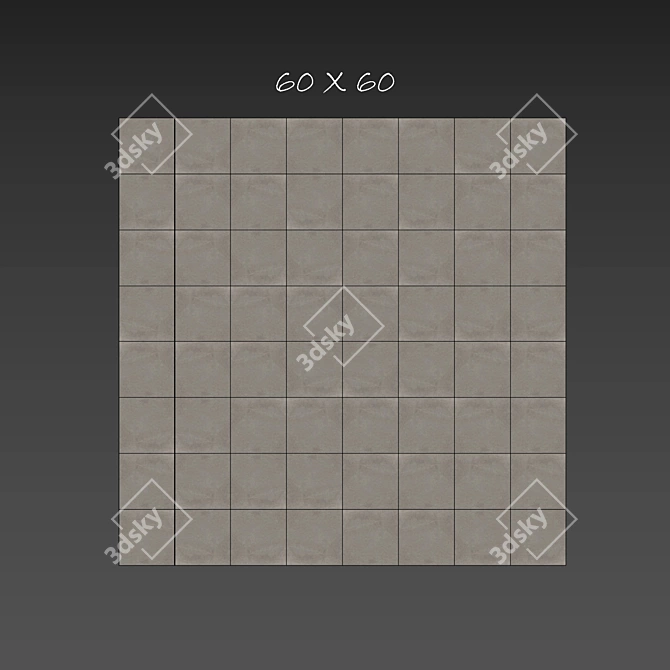 Life-like Stone Tile Set 3D model image 3