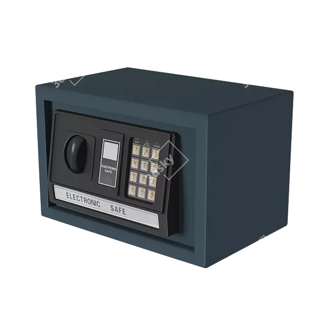  Electronic Home Safe, Max Security 3D model image 1