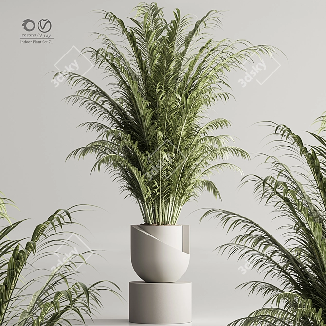 Botanical Greenery Collection 71 3D model image 3