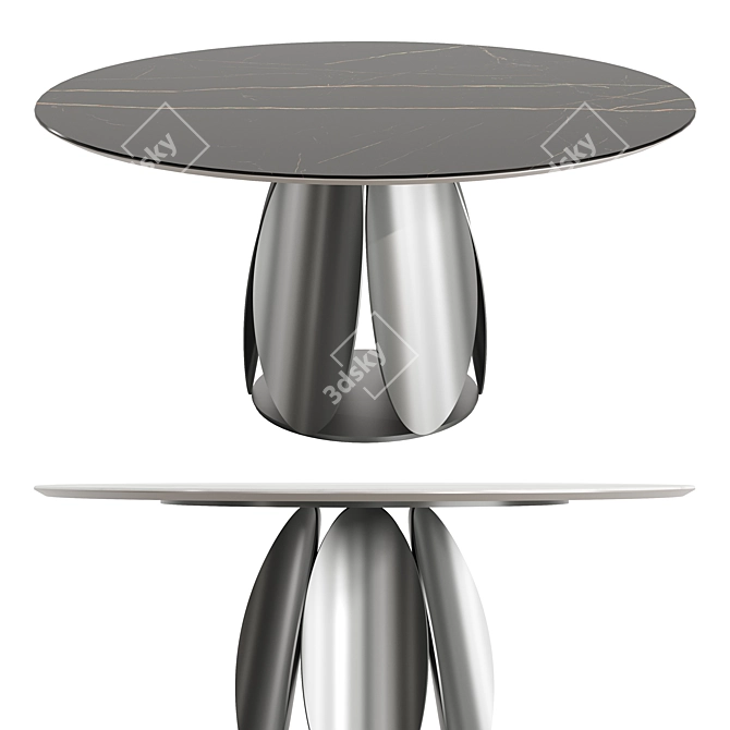 Tulipano Table, Morica Design Inspiration 3D model image 2