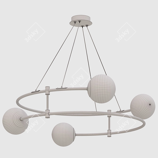 Elegant Maytoni Pendant Lamp 3D model image 2