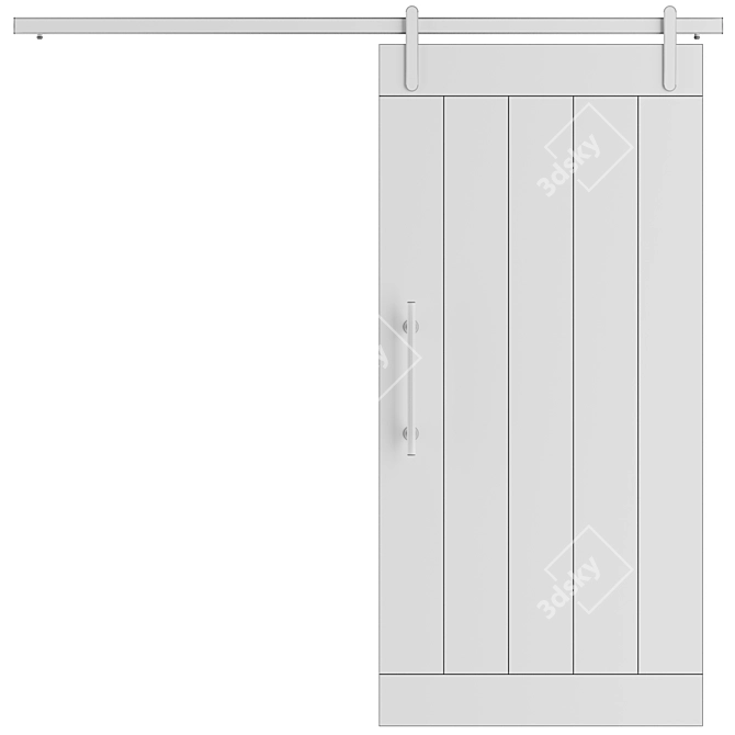 Sliding Doors Oden 3D model image 4