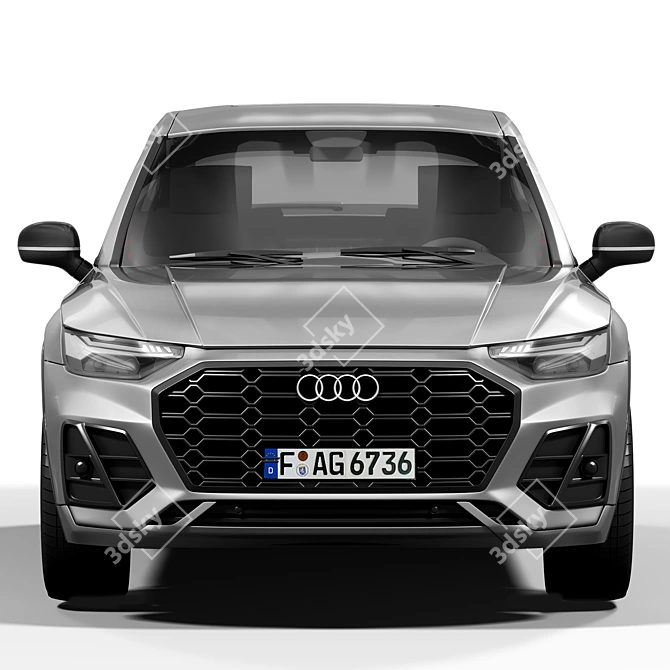 Detailed Audi SQ5 Sportback Model 3D model image 4